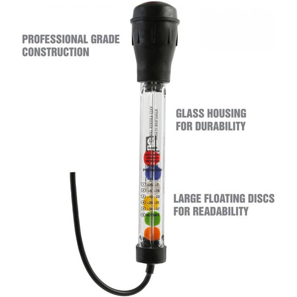 Automotive HVAC Coolant Refractometers; Type: Antifreeze Tester; For Use With: Testing Hot or Cold Ethylene Glycol Based Coolant