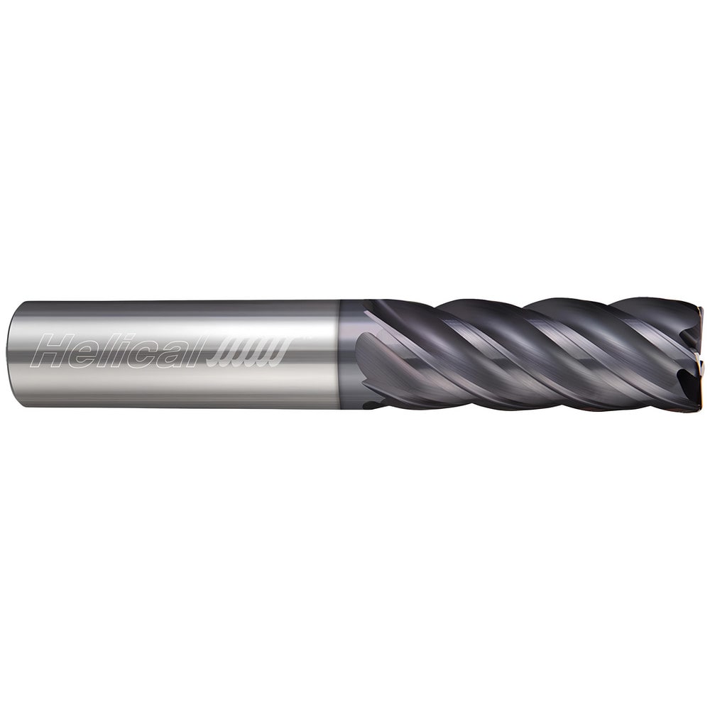 Corner Radius End Mill: 3/4" Dia, 1-5/8" LOC, 0.0300" Radius, 3 Flute, Solid Carbide