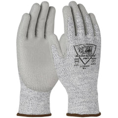 Cut, Puncture & Abrasion-Resistant Gloves: PiP 713DGU, Size 2X-Large, ANSI Cut A4, ANSI Puncture 2, Polyurethane, PolyKor