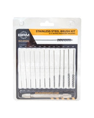 ‎12 pc Power Brush Set, 0.032″ - 0.189″ Brush Diameters, Stainless Steel