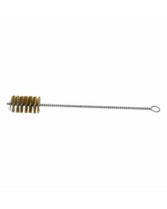 2″ Diameter × 18″ OAL, Brass, 84 Series Tube Brush-For Thru Holes