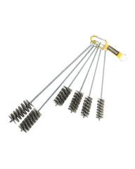 ‎6 pc Power Brush Set, 1 1/8″ - 1 3/4″ Brush Diameters, Carbon Steel