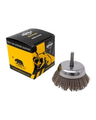 ‎0.04″ Bristle Dia., 2-3/4″ × 3/4″ 80 Grit Aluminum Oxide, Small Diameter Cup Brush