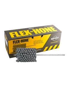 5 1/2″ Bore Diameter × 6″ Hone Length × 17.5″ Overall Length, 20 Grit, Aluminum Oxide - Heavy Duty Flex-Hone