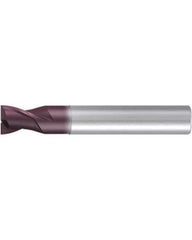 Chamfer End Mill; 3.8 mm Dia. × 5 mm LOC × 6 mm Shank Dia. × 54 mm OAL ; 2 FL ; Carbide ; AlTiN ; Series 2510A