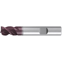 Square End Mill; 6 mm Dia. × 7 mm LOC × 6 mm Shank Dia. × 54 mm OAL ; 3 FL ; Carbide ; AlTiN ; Series 2517A