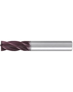 Square End Mill; 8 mm Dia. × 19 mm LOC × 8 mm Shank Dia. × 63 mm OAL ; 4 FL ; Carbide ; AlTiN ; Series 1998A