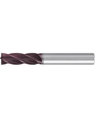 Square End Mill; 20 mm Dia. × 60 mm LOC × 20 mm Shank Dia. × 130 mm OAL ; 4 FL ; Carbide ; AlTiN ; Series 2526A