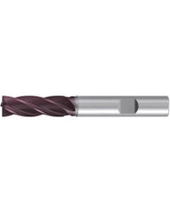 Square End Mill; 5 mm Dia. × 15 mm LOC × 6 mm Shank Dia. × 62 mm OAL ; 4 FL ; Carbide ; AlTiN ; Series 2527A