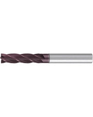 Chamfer End Mill; 12 mm Dia. × 48 mm LOC × 12 mm Shank Dia. × 107 mm OAL ; 5 FL ; Carbide ; AlTiN ; Series 2528A