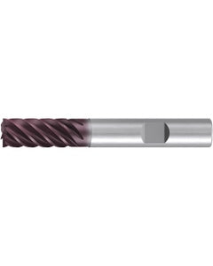 Square End Mill; 12 mm Dia. × 26 mm LOC × 12 mm Shank Dia. × 83 mm OAL ; 6 FL ; Carbide ; AlTiN ; Series 2523A