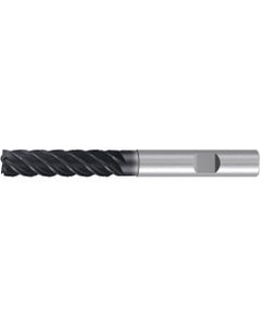 Square End Mill; 10 mm Dia. × 40 mm LOC × 10 mm Shank Dia. × 95 mm OAL ; 5 FL ; Carbide ; AlCr ; Series 2535L