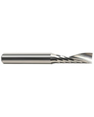 ‎3/8″ Cutting Dia. × 3/8″ Shank Size × 1-1/2″ LOC × 4″ OAL, 1 Flute, Carbide, Uncoated, Square End Mill