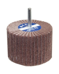 2″ × 1″ × 1/4″ Interleaf Non-Woven Flap Wheel 60 Grit Aluminum Oxide