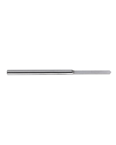 ‎4.6 mm Dia. × 0.47″ LOC × 0.118″ Shank Dia. × 1-1/2″ OAL, 2 Flute, Carbide Miniture End Mill