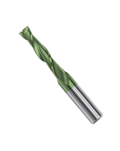 0.6 mm Dia. × 0.118″ LOC × 0.118″ Shank Dia. × 1.535″ OAL, 2 Flute, Carbide, Hard'X Miniture End Mill