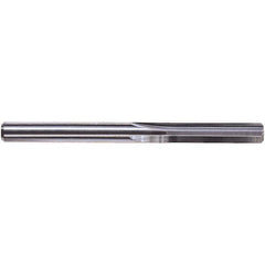 Chucking Reamer: 0.0465″ Dia, 1-1/2″ OAL, 3/8″ Flute Length, Straight Shank, Solid Carbide 4 Flute, RH