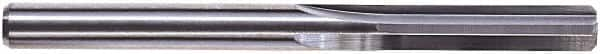 M.A. Ford - 0.1985" Solid Carbide 4 Flute Chucking Reamer - Straight Flute, Straight Shank, 1" Flute Length, 3" OAL - Benchmark Tooling