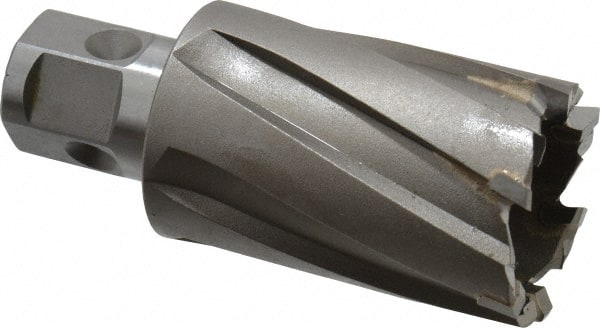 Nitto Kohki - 1-1/4" Diam x 1-3/8" Deep Carbide-Tipped Annular Cutter - Benchmark Tooling