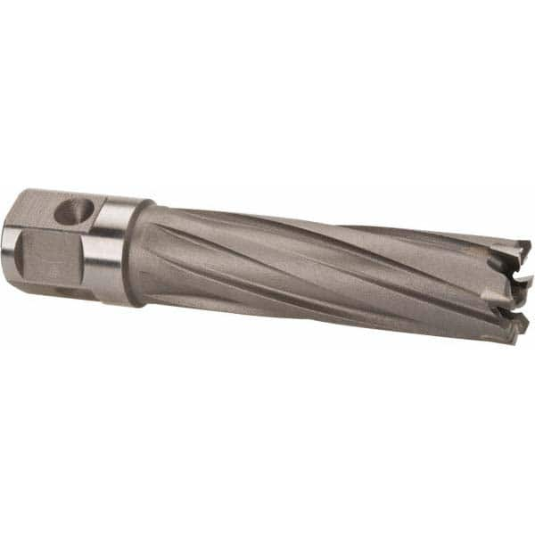 Nitto Kohki - 1-3/8" Diam x 1-3/8" Deep Carbide-Tipped Annular Cutter - Benchmark Tooling