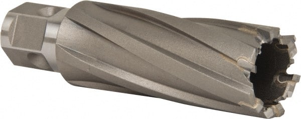 Nitto Kohki - 1" Diam x 2" Deep Carbide-Tipped Annular Cutter - Benchmark Tooling