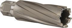 Nitto Kohki - 1" Diam x 2" Deep Carbide-Tipped Annular Cutter - Benchmark Tooling