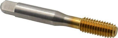 Balax - 3/8-16 UNC H8 Thread Limit Bottoming Thread Forming Tap - High Speed Steel, TiN Finish, 2-15/16" OAL, 1-1/4" Thread Length, Right Hand Thread, Series BXB - Benchmark Tooling