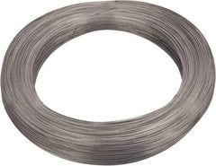Value Collection - 5 Gage, 0.014 Inch Diameter x 1,913 Ft. Long, High Carbon Steel, Tempered Music Wire Coil - ASTM A228, 1 Lb. Shipping Weight - Benchmark Tooling