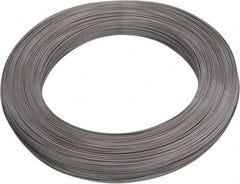 Value Collection - 10 Gage, 0.024 Inch Diameter x 651 Ft. Long, High Carbon Steel, Tempered Music Wire Coil - ASTM A228, 1 Lb. Shipping Weight - Benchmark Tooling