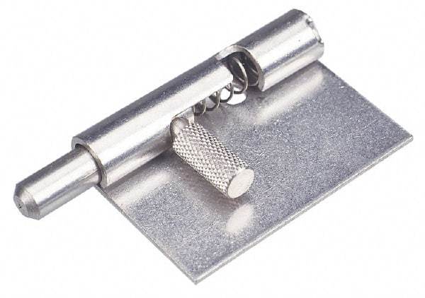 Made in USA - 1-3/4" Long x 1" Wide x 0.05" Thick, Un-Hinge - Stainless Steel - Benchmark Tooling