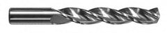 M.A. Ford - 0.4094" 118° Solid Carbide Jobber Drill - Bright Finish, Right Hand Cut, Spiral Flute, Straight Shank, 133mm OAL, Faceted Point - Benchmark Tooling