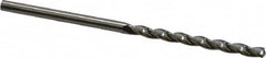M.A. Ford - #43 150° Solid Carbide Jobber Drill - Bright Finish, Right Hand Cut, Parabolic Flute, Straight Shank, 2" OAL, Standard Point - Benchmark Tooling