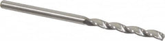 M.A. Ford - 2.5mm 150° Solid Carbide Jobber Drill - Bright Finish, Right Hand Cut, Parabolic Flute, Straight Shank, 43mm OAL, Standard Point - Benchmark Tooling