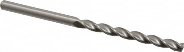 M.A. Ford - #31 150° Solid Carbide Jobber Drill - Bright Finish, Right Hand Cut, Parabolic Flute, Straight Shank, 2-1/4" OAL, Standard Point - Benchmark Tooling