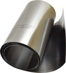 Made in USA - 100 Inch Long x 6 Inch Wide x 0.002 Inch Thick, Roll Shim Stock - Steel - Benchmark Tooling