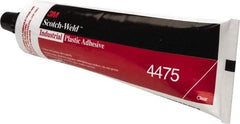 3M - 5 Fluid Ounce Container, Clear, Tube Synthetic Resin Construction Adhesive - Series 4475 - Benchmark Tooling