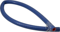 Federal Hose - 5/8" ID x 0.95" OD x 3' OAL, Coolant Hose - -65 to 350°F, Blue - Benchmark Tooling