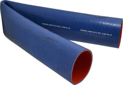 Federal Hose - 3-1/2" ID x 3.82" OD x 3' OAL, Coolant Hose - -65 to 350°F, Blue - Benchmark Tooling