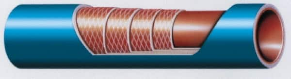 Federal Hose - 2-3/8" ID x 2.77" OD x 3' OAL, Coolant Hose - -65 to 350°F, Blue - Benchmark Tooling