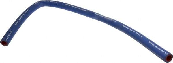 Federal Hose - 3/4" ID x 1.14" OD x 3' OAL, Coolant Hose - -65 to 350°F, Blue - Benchmark Tooling