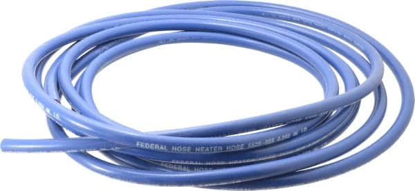 Federal Hose - 1/4" ID x 0.58" OD x 25' OAL, Heater Hose - -65 to 350°F, Blue - Benchmark Tooling