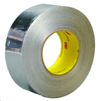 List 4380 2-1/2" x 60 yds Aluminum Foil Tape - Silver - Benchmark Tooling