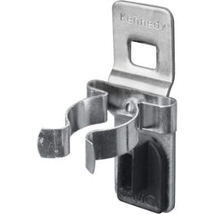 Kennedy - 3/4" Diam, Single Spring Clip Pegboard Hook - Steel - Benchmark Tooling