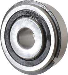 Value Collection - 1/2" Bore Diam, 1-3/4" OD, Double Seal Semi Ground Extra Light Radial Ball Bearing - 1 Row, Round Bore, 707 Lb Static Capacity, 1,366 Lb Dynamic Capacity - Benchmark Tooling