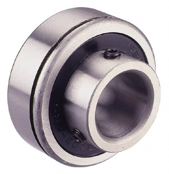 Value Collection - 7/8" Bore Diam, 2" OD, Double Seal Semi Ground Extra Light Radial Ball Bearing - 1 Row, Round Bore, 1,096 Lb Static Capacity, 2,040 Lb Dynamic Capacity - Benchmark Tooling