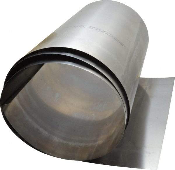 Made in USA - 10 Ft. Long x 12 Inch Wide x 0.005 Inch Thick, Roll Shim Stock - Steel - Benchmark Tooling