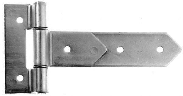 Made in USA - 8" Long x 2" Wide, Hinge - Aluminum, Brushed Finish - Benchmark Tooling