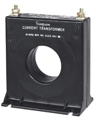 Simpson Electric - 150 Amp AC Input, 60 Hz, Panel Meter Current Transducer - 20, Screw Terminal, For Use with AC Ammeter - Benchmark Tooling