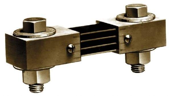 Simpson Electric - Panel Meter Switchboard Shunt - 500, 50 mV Drop, Screw Terminal, For Use with Falcon Series 200 mVDC Meters - Benchmark Tooling