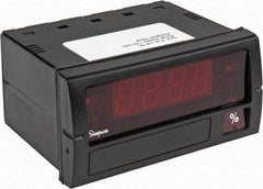 Simpson Electric - 3-1/2 Digits, Digital LED, DC Milliamp, Panel Meter - 50/60 Hz, 10 Ohms, 120 VAC, Red - Benchmark Tooling